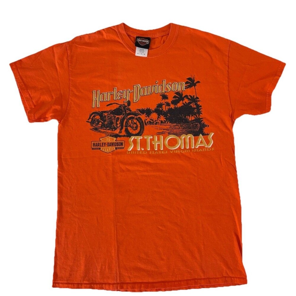 Pre-Owned Harley-Davidson St. Thomas U.S. Virgin Islands T-Shirt – Size M